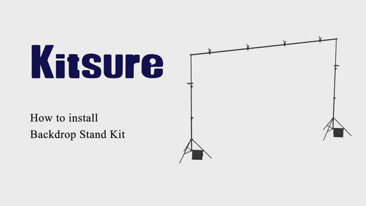 Kitsure Photo Backdrop Stand Installation Instructions KTPGMJ001-1-BL-100X70